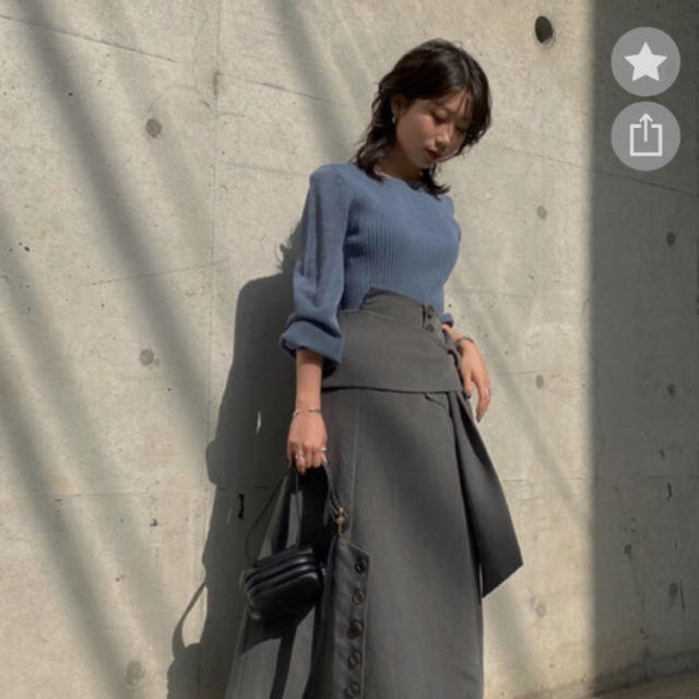 Ameri VINTAGE(アメリヴィンテージ)のAMERI PRINCE LACY PUFF KNIT レディースのトップス(ニット/セーター)の商品写真