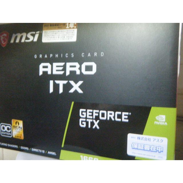 【超特価!!】GeForce GTX 1660 AERO ITX 6G OC★