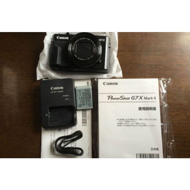 試用55日の美品 PowerShot G7 X Mark II 海外並行輸入正規品 33083円