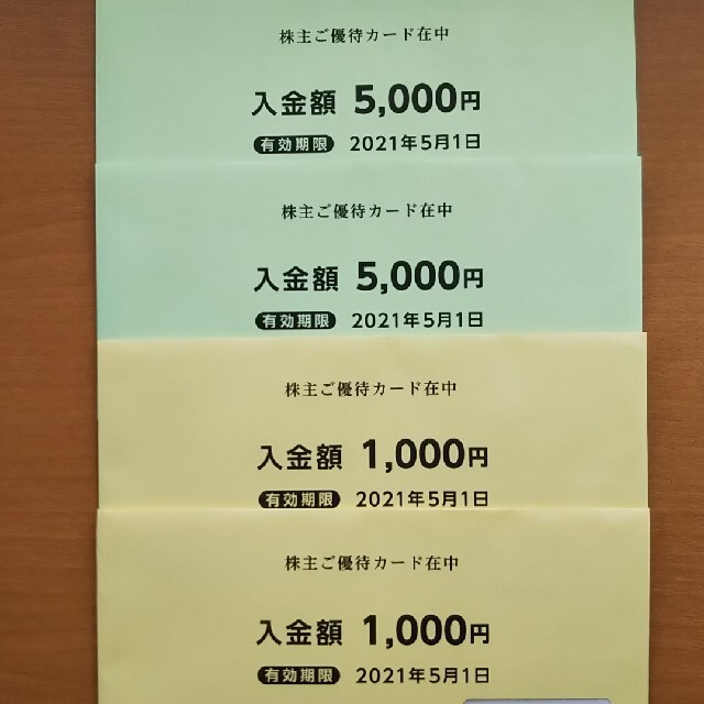 西松屋株主優待カード50000円分★安心ラクマパック送料無料★最終出品チケット