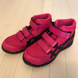 アシックス(asics)のアシックス安全靴　ローズ✖️ブラック【新品未使用・限定品】(その他)