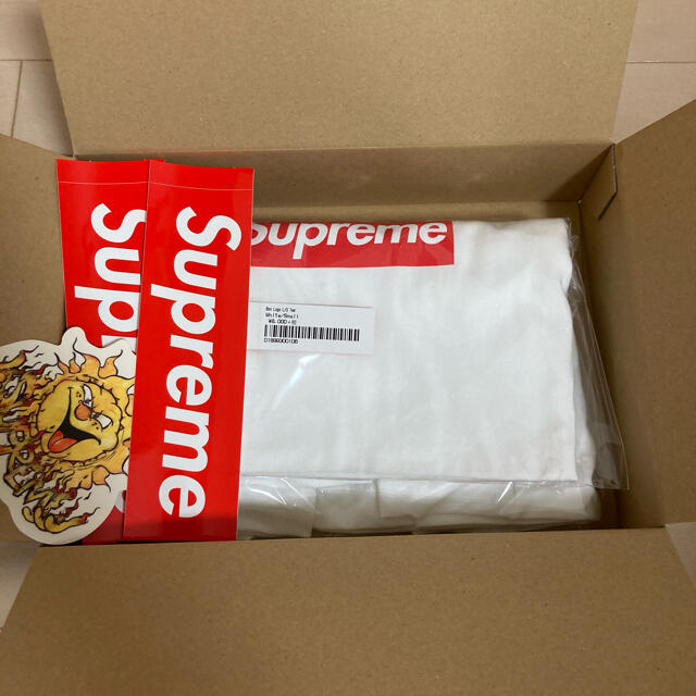 Supreme Box Logo L/S Tee white S Supreme Box Logo L/S Tee white S