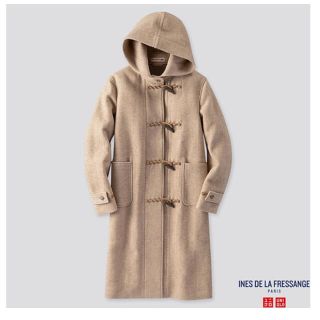 ユニクロ(UNIQLO)のユニクロ イネス ウールブレンドダッフルコート(ダッフルコート)