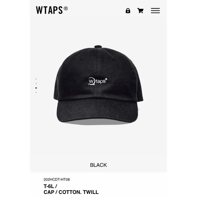 BROWN 20AW WTAPS T-6L / CAP / COTTON. CO