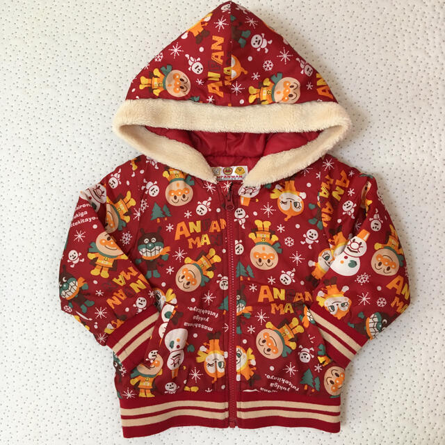 BANDAI(バンダイ)のアンパンマン／ジャンパー／95センチ キッズ/ベビー/マタニティのキッズ服女の子用(90cm~)(ジャケット/上着)の商品写真