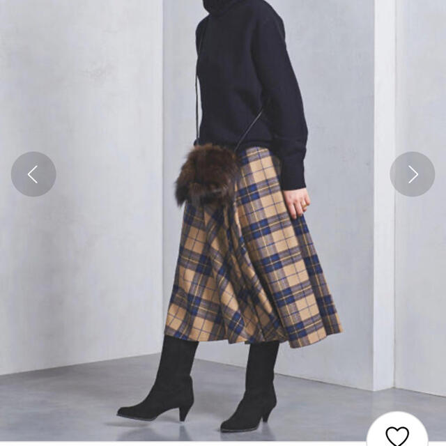 UNITED ARROWS(ユナイテッドアローズ)のフレアスカート レディースのスカート(ひざ丈スカート)の商品写真