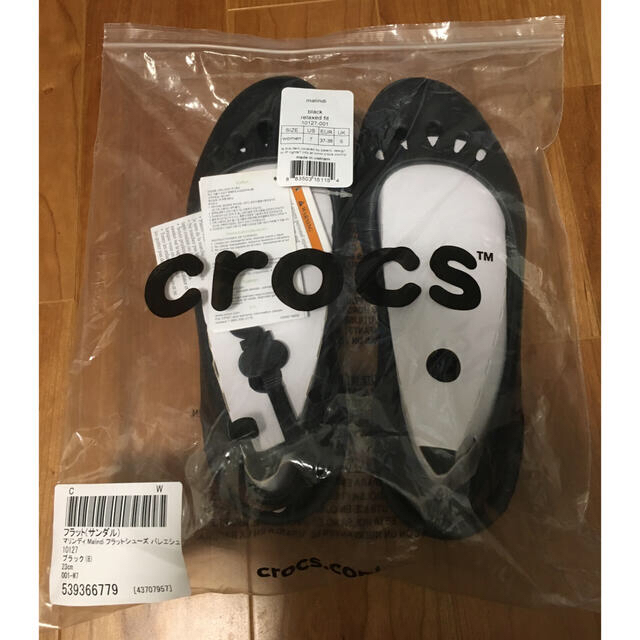 crocs(クロックス)のひぃママ様専用/クロックス　マリンディ　フラットサンダル　バレエシューズ　US7 レディースの靴/シューズ(バレエシューズ)の商品写真