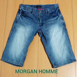 モルガンオム(MORGAN HOMME)のMORGAN HOMME◇デニムハーフパンツ(ショートパンツ)