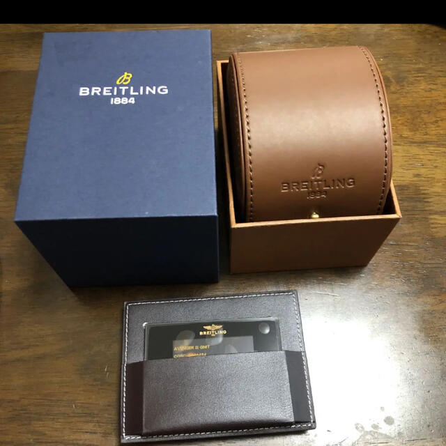 BREITLING(ブライトリング)の美品　ブライトリング アベンジャー2 GMT ブルー MOP メンズの時計(腕時計(アナログ))の商品写真