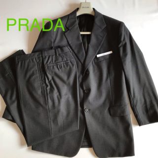 PRADA(プラダ) ダブルスーツ メンズ - 黒