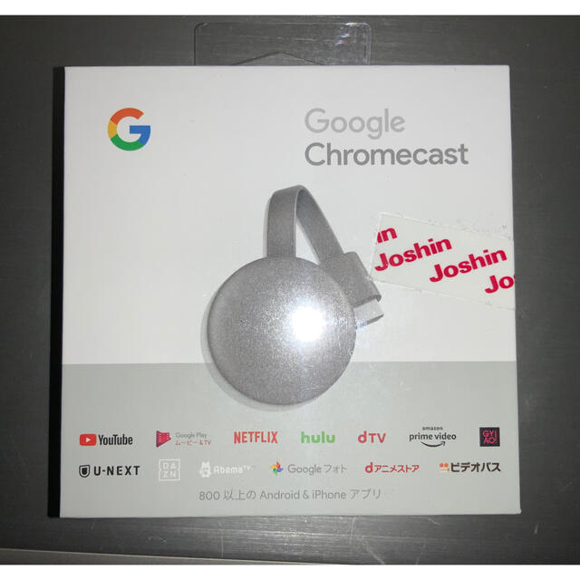 Google Chromecast GA00439-JP【第三世代】