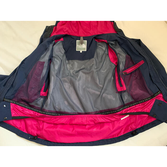 THE NORTH FACE マウンテンパーカー ネイビー×ローズピンク