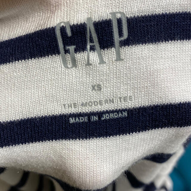 GAP(ギャップ)の※mayu mamo様専用※ギャップGAPモダンストライプ バレエバックTシャツ レディースのトップス(Tシャツ(半袖/袖なし))の商品写真