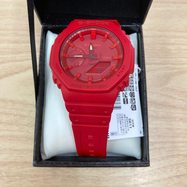 新品未使用☆G-SHOCK GA-2100-4AJF レッド