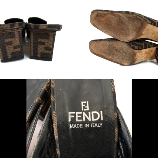 FENDI(フェンディ)のフェンディ ミュール 36 1/2 レディース レディースの靴/シューズ(ミュール)の商品写真