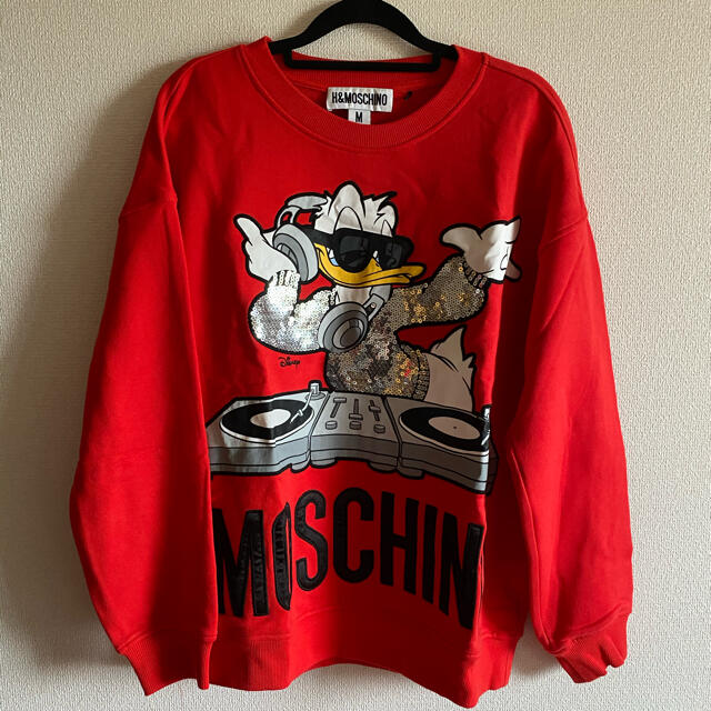 MOSCHINO(モスキーノ)の®️さん専用、H&M MOSCHINO コラボ商品 レディースのトップス(トレーナー/スウェット)の商品写真