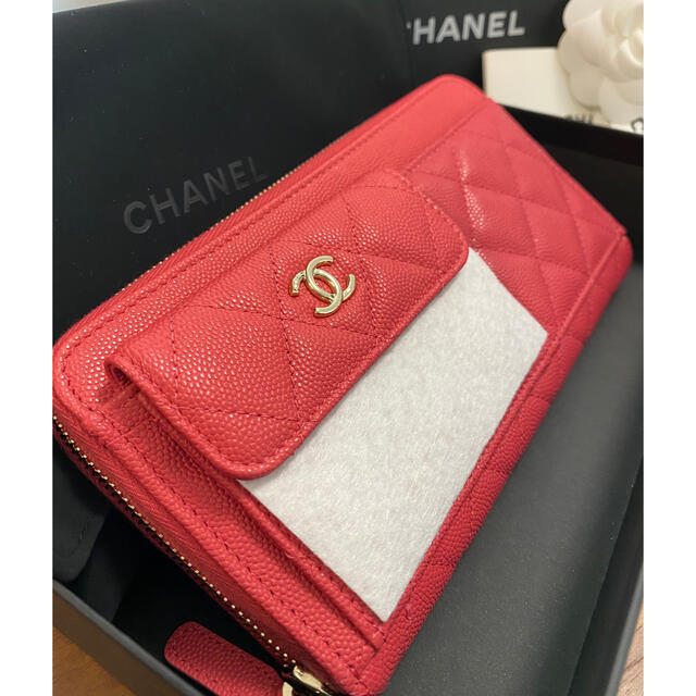 CHANEL長財布ピンク　新品　未使用 値下げレディース