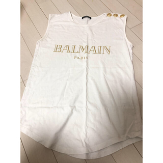 バルマン(BALMAIN)のバルマン　タンクトップ　トップス(Tシャツ(半袖/袖なし))