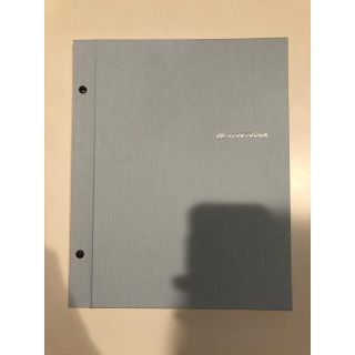 ムジルシリョウヒン(MUJI (無印良品))のALBUS アルバス　アルバム　スカイブルー　水色　美品(アルバム)