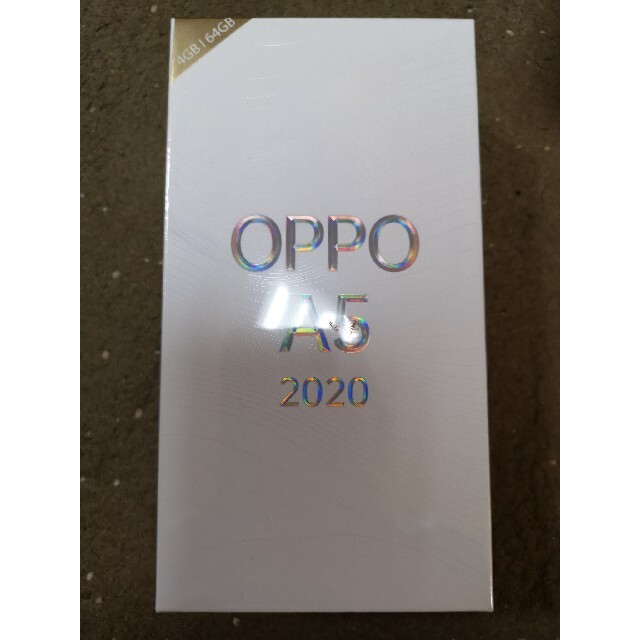 新品未開封　OPPO A5 2020 グリーンスマートフォン本体
