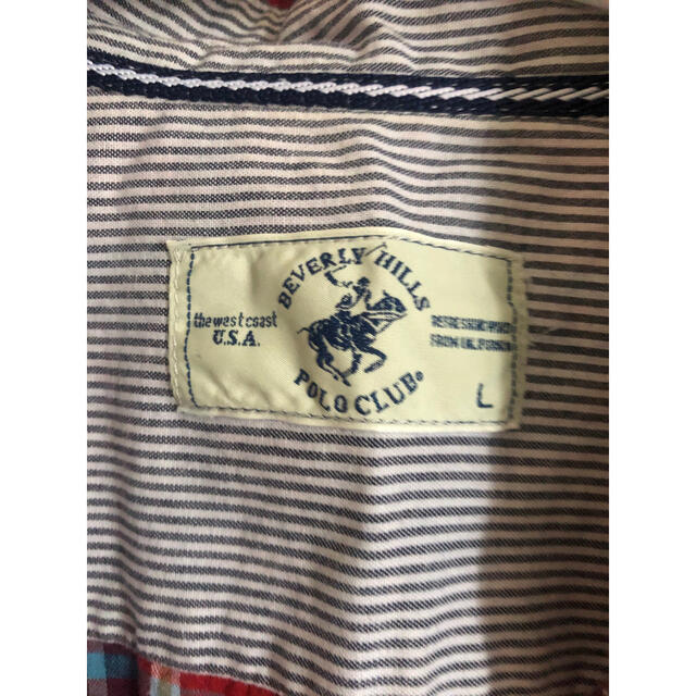 BEVERLY HILLS POLO CLUB（BHPC）(ビバリーヒルズポロクラブ)のPOLOCLUBメンズシャツ 値下げしました！ メンズのトップス(Tシャツ/カットソー(半袖/袖なし))の商品写真