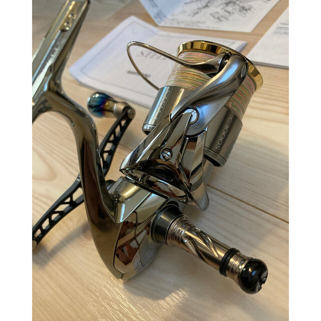 SHIMANO - シマノ 19ステラC3000SDH リブレヤマシタエギ王ハンドル装着