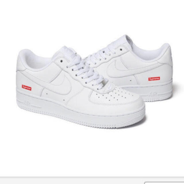 29.5＋28.5supreme air force 1 白　af1スニーカー