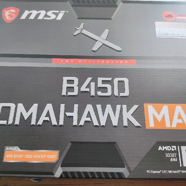 PC/タブレットB450 TOMAHAWK MAX 新品未開封品