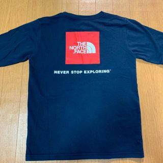 ザノースフェイス(THE NORTH FACE)のノースフェイス　キッズ　ロンT サイズ150 ネイビー(Tシャツ/カットソー)