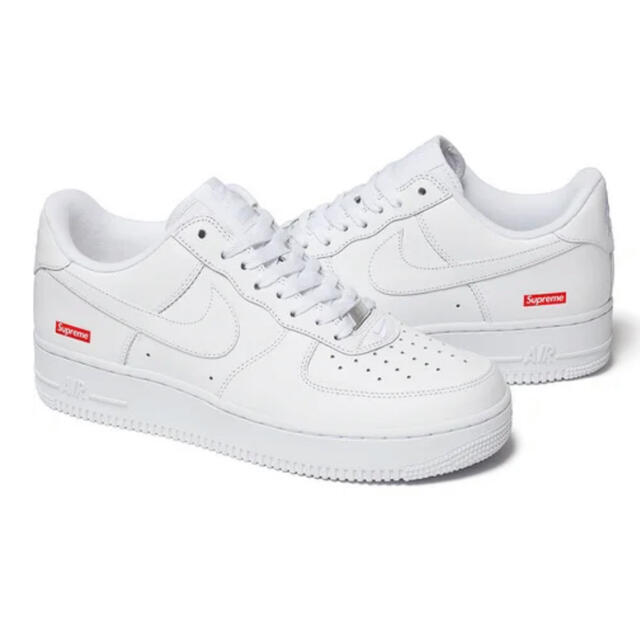 Supreme(シュプリーム)のsupreme air force 1 白 27.5 nike メンズの靴/シューズ(スニーカー)の商品写真