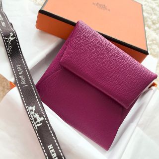 エルメス(Hermes)のクーポン期間限定価格 エルメス 新品未使用 バスティア ローズパープル(コインケース)