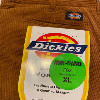 ディッキーズ(Dickies)の【XL】MIN-NANO×DICKIES Cord Brown(ワークパンツ/カーゴパンツ)