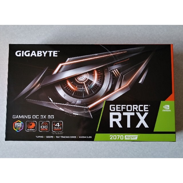 PC/タブレット即日発送 GIGABYTE RTX 2070 SUPER 美品