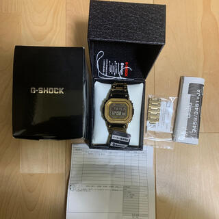 ジーショック(G-SHOCK)のカシオCASIO G-SHOCK GMW-B5000GD-9JFメタル ゴールド(腕時計(デジタル))