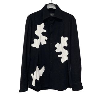 ヨウジヤマモト(Yohji Yamamoto)の  ヨウジヤマモト レザーパッチワークシャツ 【1527】(シャツ)