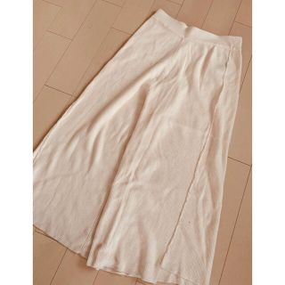 ザラ(ZARA)のZARA ニットワイドパンツ(カジュアルパンツ)