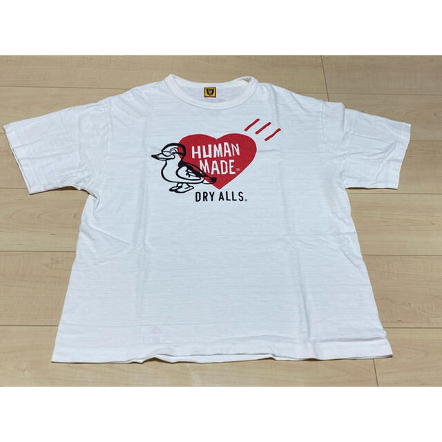 HUMAN MADE T-SHIRT White XLサイズ メンズのトップス(Tシャツ/カットソー(半袖/袖なし))の商品写真