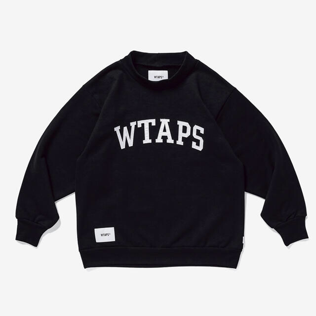 WTAPS 20AW COLLEGE MOCK NECK オリーブ L