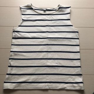 ユニクロ(UNIQLO)のユニクロ　ノースリーブ(カットソー(半袖/袖なし))