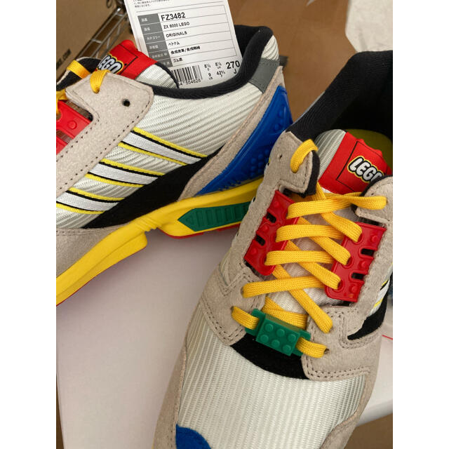 adidas(アディダス)のLEGO adidas ZX 8000 アディダス  レゴ コラボ 27センチ メンズの靴/シューズ(スニーカー)の商品写真