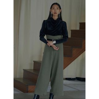 アメリヴィンテージ(Ameri VINTAGE)のAmeri VINTAGE SHORT LEG KNIT PANTS(カジュアルパンツ)