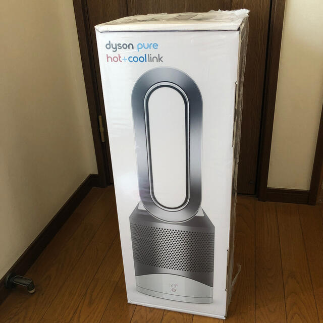 ストーブDyson Hot + Cool空気清浄機能付ファンヒーター HP03 WS