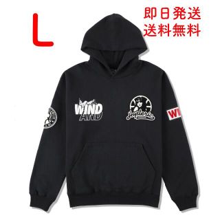 ヒステリックグラマー(HYSTERIC GLAMOUR)のHYSTERIC GLAMOUR x WIND AND SEA HOODIE L(パーカー)