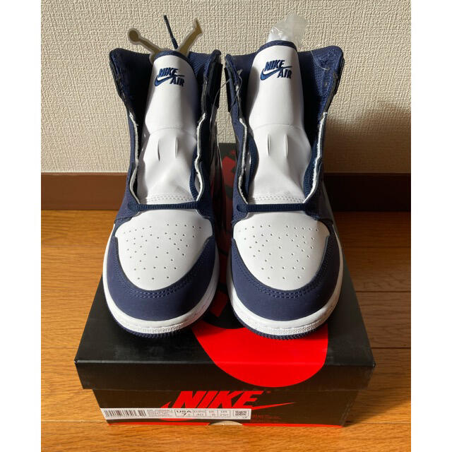 NIKE(ナイキ)のエア ジョーダン 1 HIGH OG CO.JP ジュニア 25cm キッズ/ベビー/マタニティのキッズ靴/シューズ(15cm~)(スニーカー)の商品写真