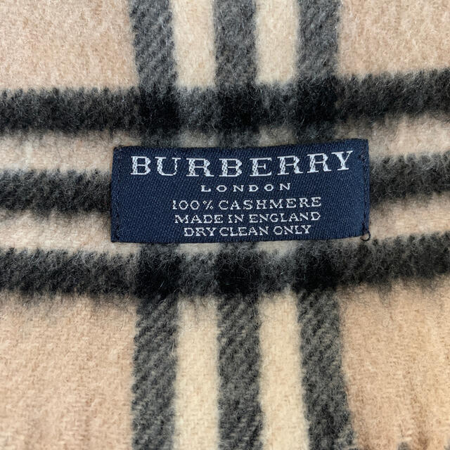 BURBERRY(バーバリー)のバーバリー　カシミヤマフラー レディースのファッション小物(マフラー/ショール)の商品写真