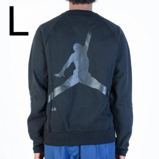 L Nike fragment Air Jordan クルーネック スウェットトップス