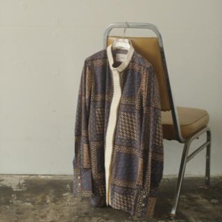 トゥデイフル(TODAYFUL)のTODAYFUL  Standcollar Paisley Shirts(シャツ/ブラウス(長袖/七分))