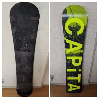 バートン(BURTON)の【しょーご様専用】【美品】スノーボード＋ビンディング　CAPITA　UNION (ボード)