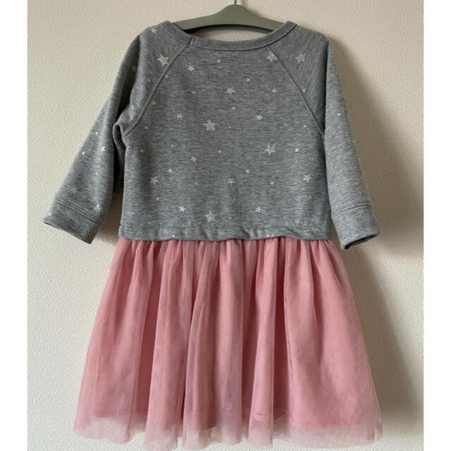 babyGAP(ベビーギャップ)のGAP シフォンスカートワンピース サイズ100 キッズ/ベビー/マタニティのキッズ服女の子用(90cm~)(ワンピース)の商品写真