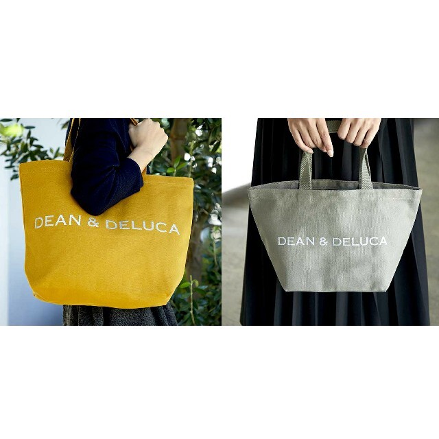 DEAN & DELUCA チャリティートート 2020  オリーブ サイズL